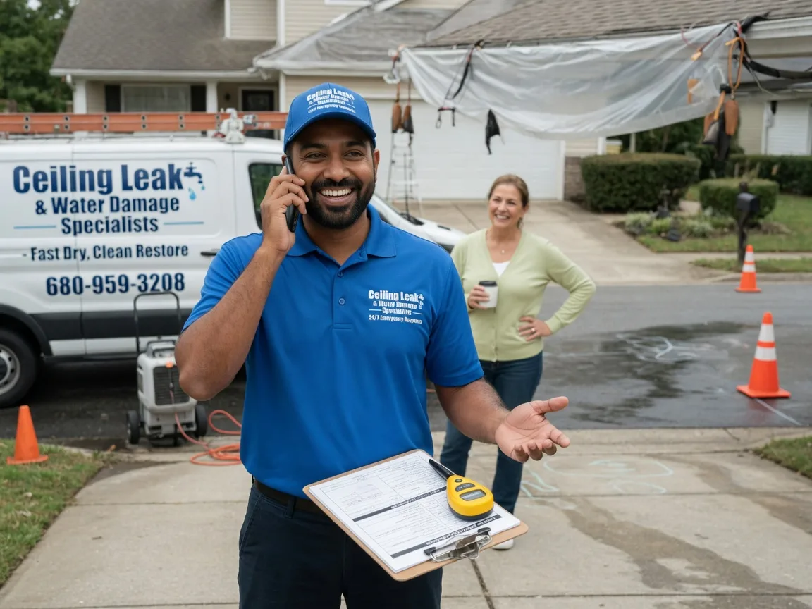 Ceiling Leak Cleanup Millersville, PA FAQs